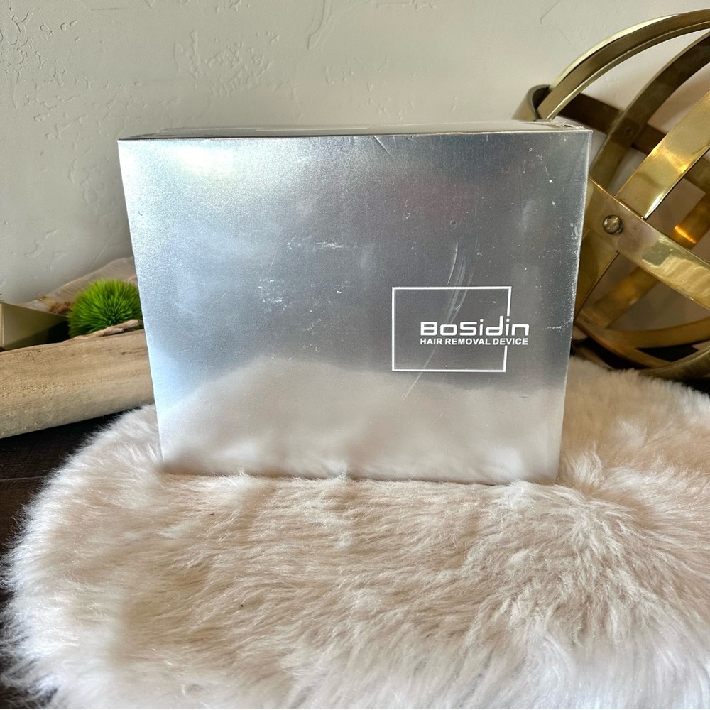 New & Sealed BoSidin Face & Body Permanent Hair Removal Device for Women & men